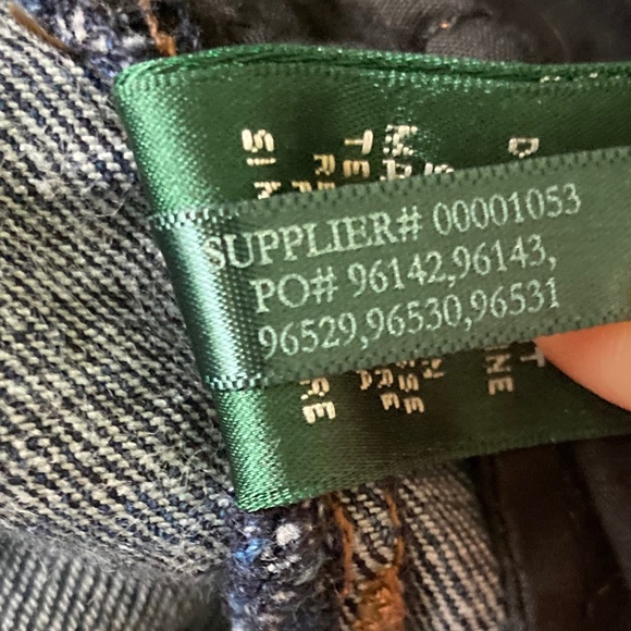 Ralph Lauren women’s size 8 gently used bootcut blue jeans - Picture 9 of 11